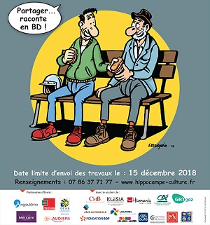 Affiche du concours de bande dessinée